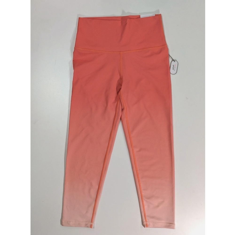 NEW Cropped Coral Gradient Active Hi-Rise Legging